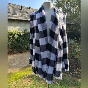 Otis & Maclain / Anthropologie Plaid “Trench” Jacket - size S